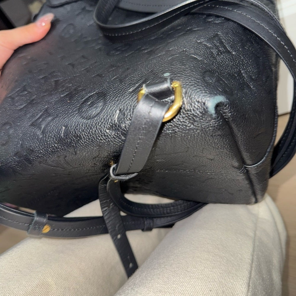 Louis Vuitton Black Leather Backpack - image 4